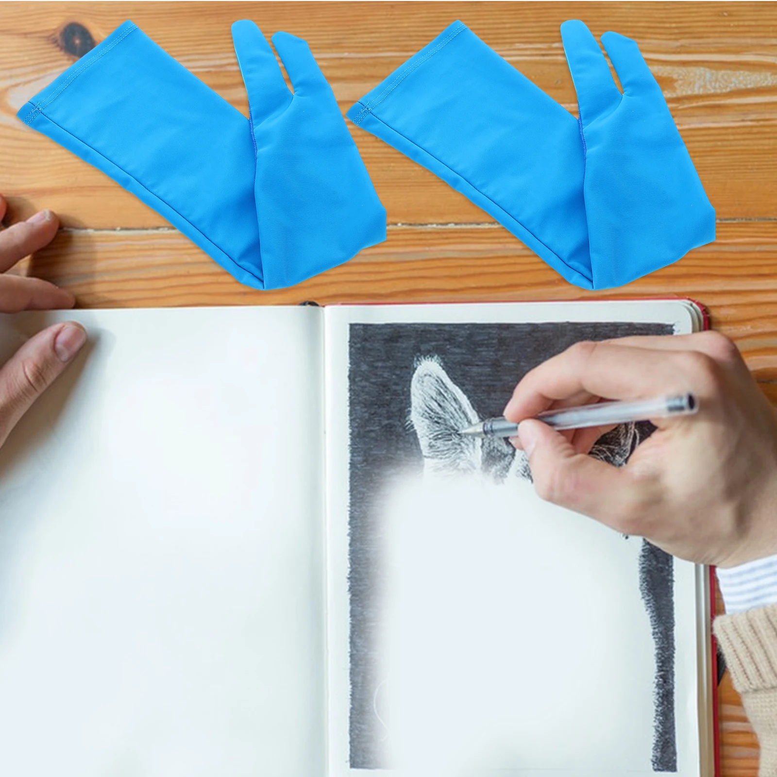 1pcs Painting Gloves Extended Design Anti Stain Material Artists Drawing Tablet Right Hand Two Finger Palm Rejection Digital Art
1pcs Painting Gloves Extended Design Anti Stain Material Artists Drawing Tablet Right Hand Two Finger Palm Rejection Digital Art