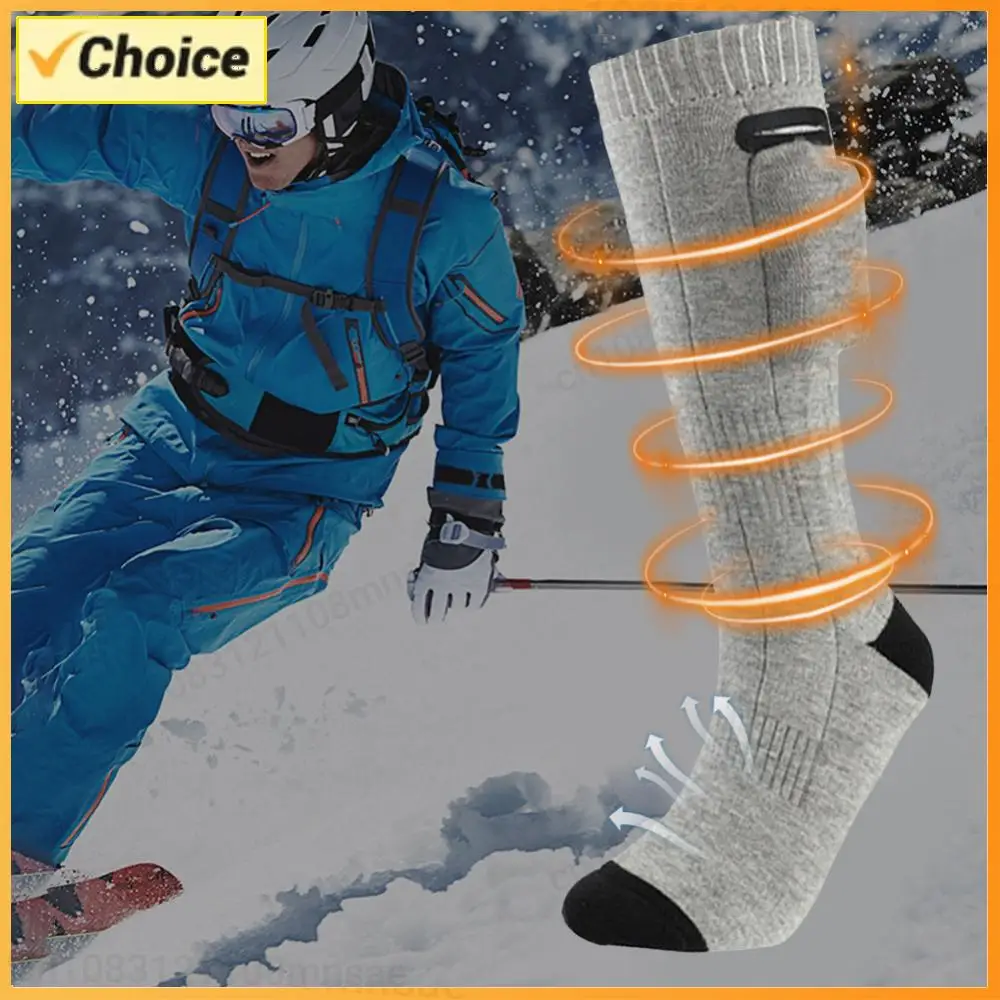 Electric Heated Socks 3 Modes Winter Thermal Socks Washable Outdoor Skiing Foot Warmer Heating Socks for Men and Women
Electric Heated Socks 3 Modes Winter Thermal Socks Washable Outdoor Skiing Foot Warmer Heating Socks for Men and Women