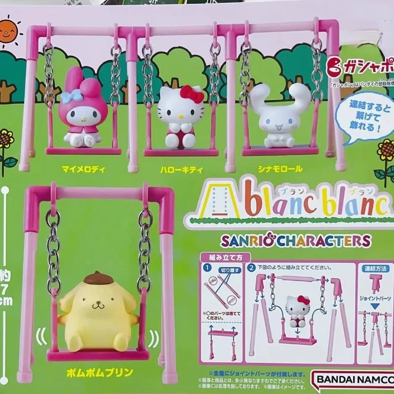 Sanrio Kawaii Hello Kitty Cinnamoroll помпон пурин моя мелодия аниме периферийная игрушка модель орнамент кукла качели серия фигурка подарок
Sanrio Kawaii Hello Kitty Cinnamoroll помпон пурин моя мелодия аниме периферийная игрушка модель орнамент кукла качели серия фигурка подарок
