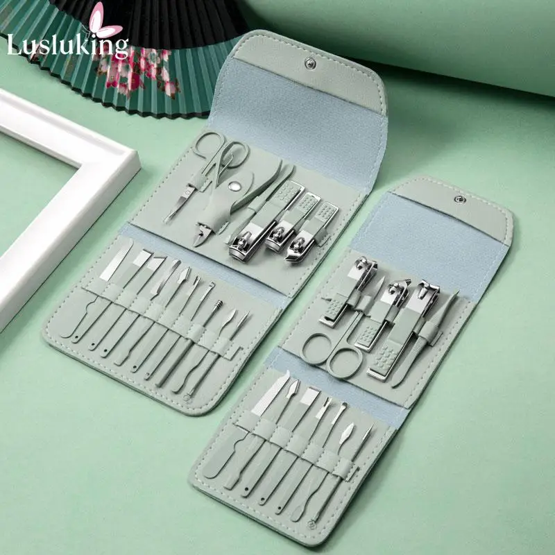 12/16Pcs Nail Art Clipper Set Manicure Pedicure Makeup Grooming Care Tool Stainless Steel Dead Skin Remove Kit
12/16Pcs Nail Art Clipper Set Manicure Pedicure Makeup Grooming Care Tool Stainless Steel Dead Skin Remove Kit