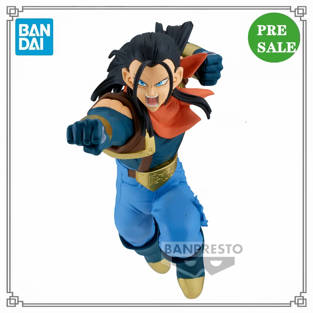 DRAGON BALL GT MATCH MAKERS SUPER ANDROID 17 Anime PVC Action Figure Toys for Children Bandai Collection Model 16cm
DRAGON BALL GT MATCH MAKERS SUPER ANDROID 17 Anime PVC Action Figure Toys for Children Bandai Collection Model 16cm