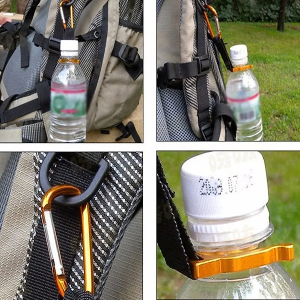 Water Bottle Holder Outdoor Camping Hiking Carabiner D-shaped Buckle Fit For Backpacks Key Ring Kettles Travel Outdoor Adventure
Water Bottle Holder Outdoor Camping Hiking Carabiner D-shaped Buckle Fit For Backpacks Key Ring Kettles Travel Outdoor Adventure
