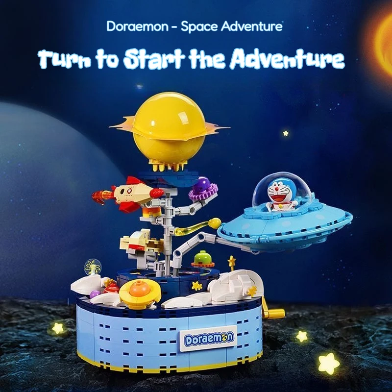 Keeppley Doraemon Building Blocks Cartoon Exploration Space Education Assembled Toys Model Desktop Home Decoration Birthday Gift
Keeppley Doraemon Building Blocks Cartoon Exploration Space Education Assembled Toys Model Desktop Home Decoration Birthday Gift