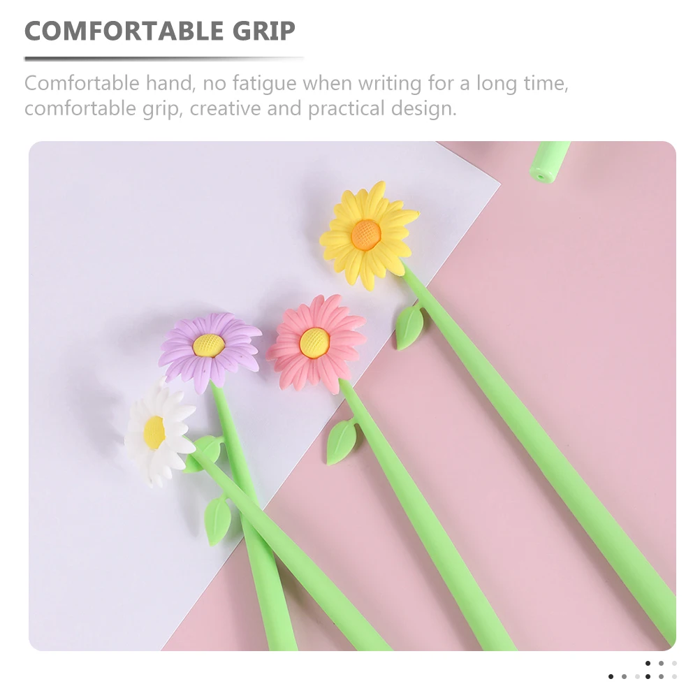 4 Pcs Flower Pens Comfort Grip Cute Gel Pens for School Office Multipurpose School Accessories Writing Stationery Gifts
4 Pcs Flower Pens Comfort Grip Cute Gel Pens for School Office Multipurpose School Accessories Writing Stationery Gifts