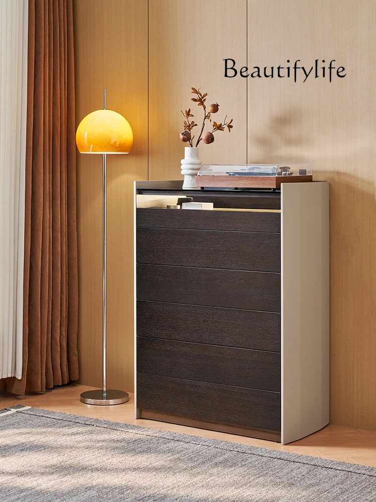 Italian minimalist light luxury bedroom bedside jewelry cabinet modern simple multi-functional storage designer
Italian minimalist light luxury bedroom bedside jewelry cabinet modern simple multi-functional storage designer