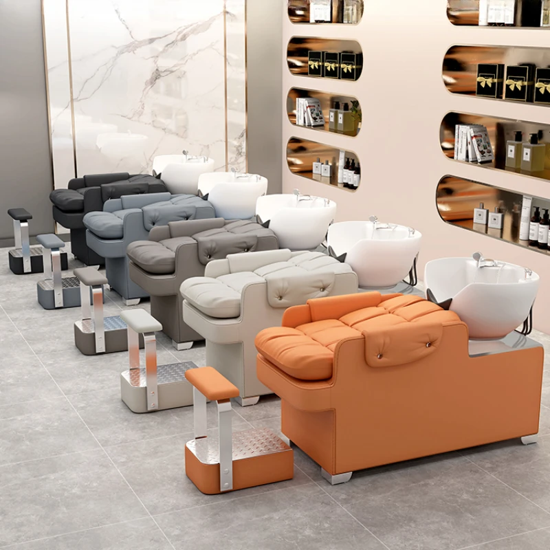 Professional Salon Shampoo Chair Basin White Washing Stylist Hairwash Bed Spa Chair Silla Para Lavar Cabello Salon Furniture
Professional Salon Shampoo Chair Basin White Washing Stylist Hairwash Bed Spa Chair Silla Para Lavar Cabello Salon Furniture