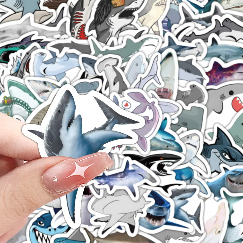 10/60PCS Shark Cartoon Stickers Ferocious Marine Animals Decals Blue Graffiti Decoration Luggage Laptop Phone Guitar Sticker Toy
10/60PCS Shark Cartoon Stickers Ferocious Marine Animals Decals Blue Graffiti Decoration Luggage Laptop Phone Guitar Sticker Toy