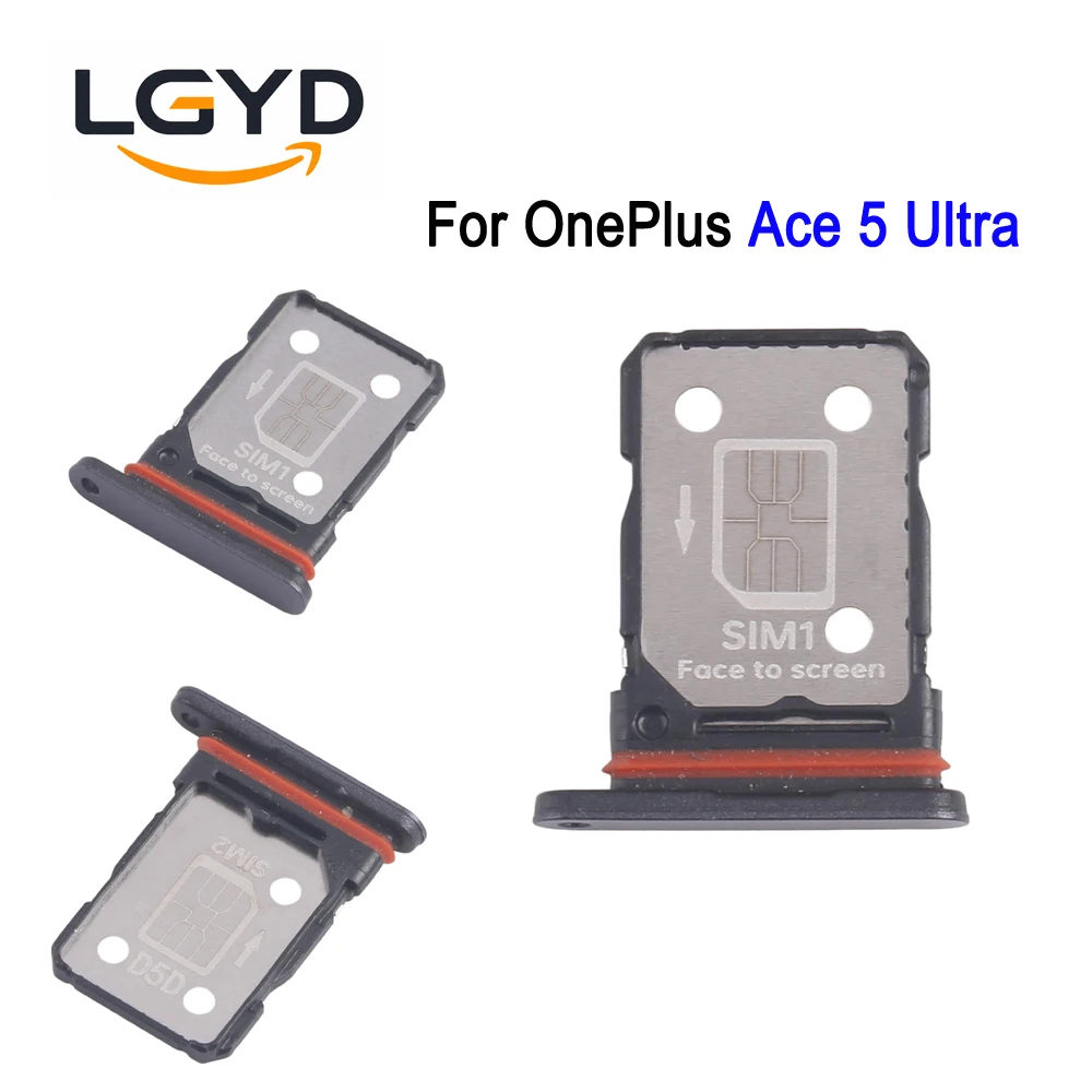 Dual SIM Card Tray For OnePlus Ace 5 Ultra, PLC110 Phone SIM1+SIM2 Card Tray Adapter Replacement Part
Dual SIM Card Tray For OnePlus Ace 5 Ultra, PLC110 Phone SIM1+SIM2 Card Tray Adapter Replacement Part