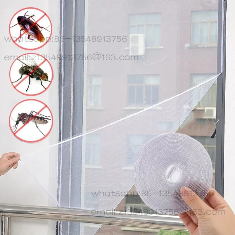 W130cm X H150cm Anti-Mosquito Window Screen Insect Flying Bug Mesh Net Invisibl Factory Direct Sales
W130cm X H150cm Anti-Mosquito Window Screen Insect Flying Bug Mesh Net Invisibl Factory Direct Sales