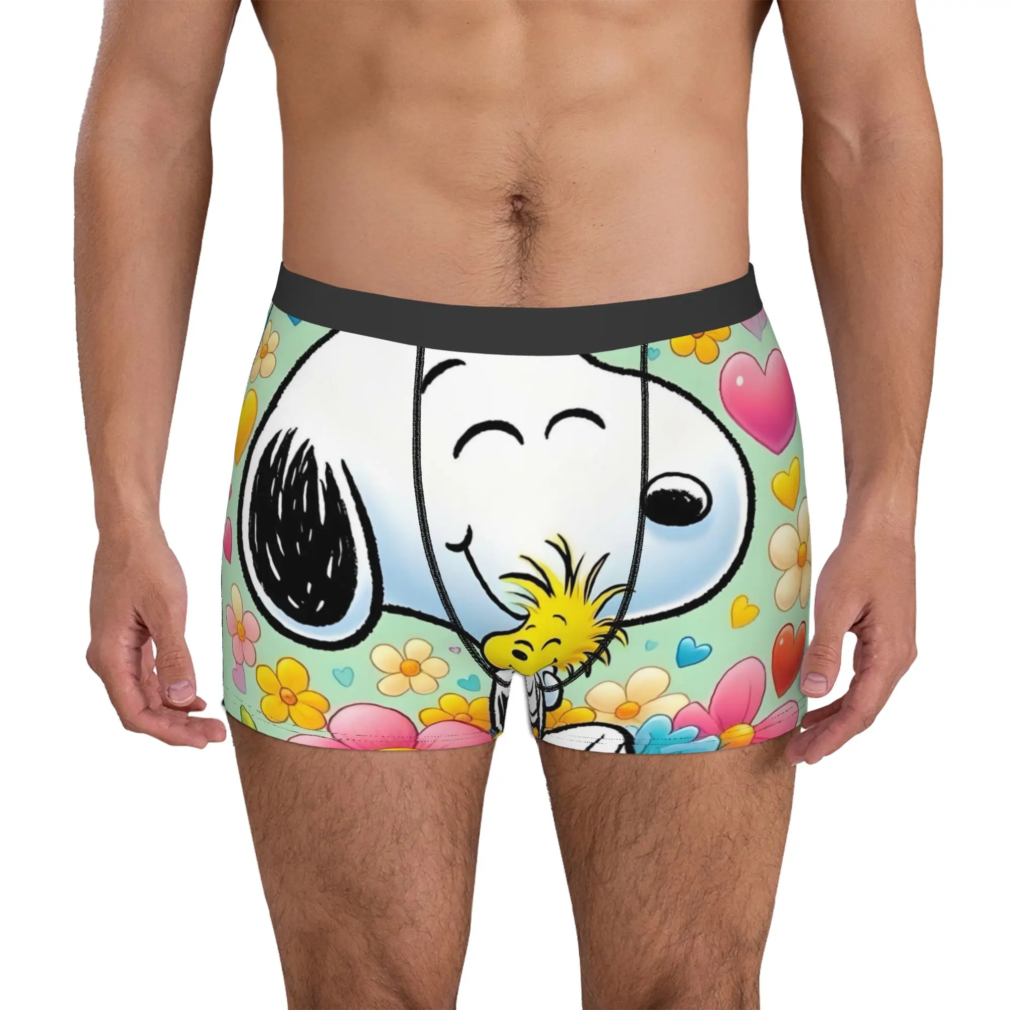 Cartoon Snoopy Boxer Shorts For Men 3D Printed Comic Dog Anime Kawaii Underwear Panties Briefs Breathable Underpants
Cartoon Snoopy Boxer Shorts For Men 3D Printed Comic Dog Anime Kawaii Underwear Panties Briefs Breathable Underpants