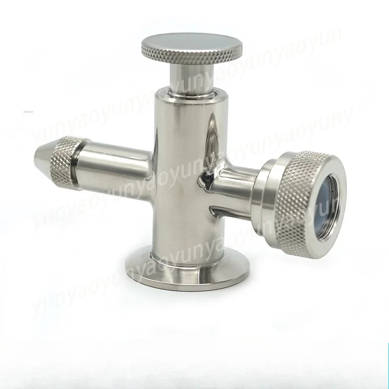 Sanitary Grade Glass Tube Liquid Level Gauge, Quick Connect Stainless Steel Angle Valve with Sampling Interface
Sanitary Grade Glass Tube Liquid Level Gauge, Quick Connect Stainless Steel Angle Valve with Sampling Interface