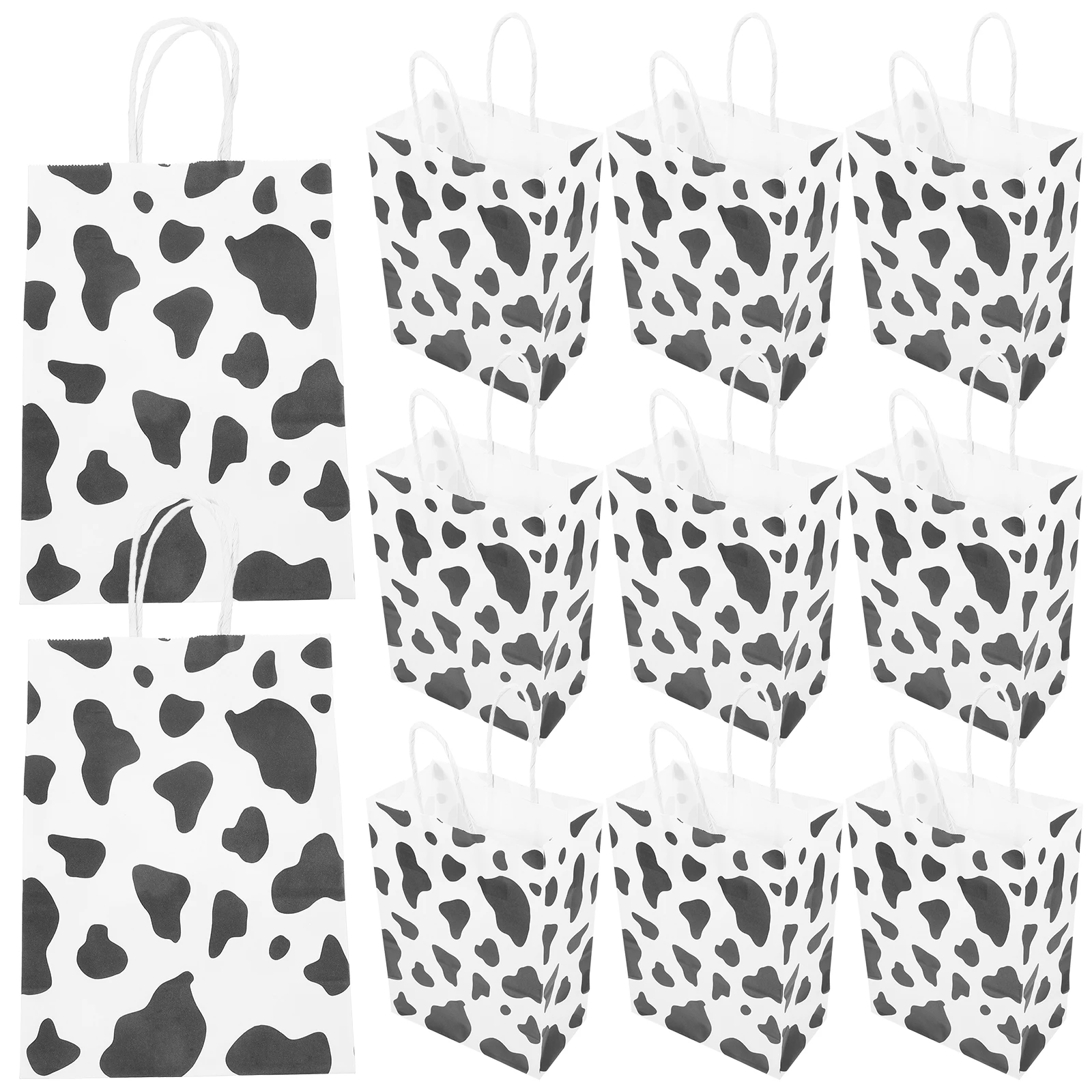 12 Pcs Print Paper Brown Handles Tote Shopping Party Gift Cow Print Packing Jewellery Jewelry Wrapping Bags Wrapping Bags
12 Pcs Print Paper Brown Handles Tote Shopping Party Gift Cow Print Packing Jewellery Jewelry Wrapping Bags Wrapping Bags