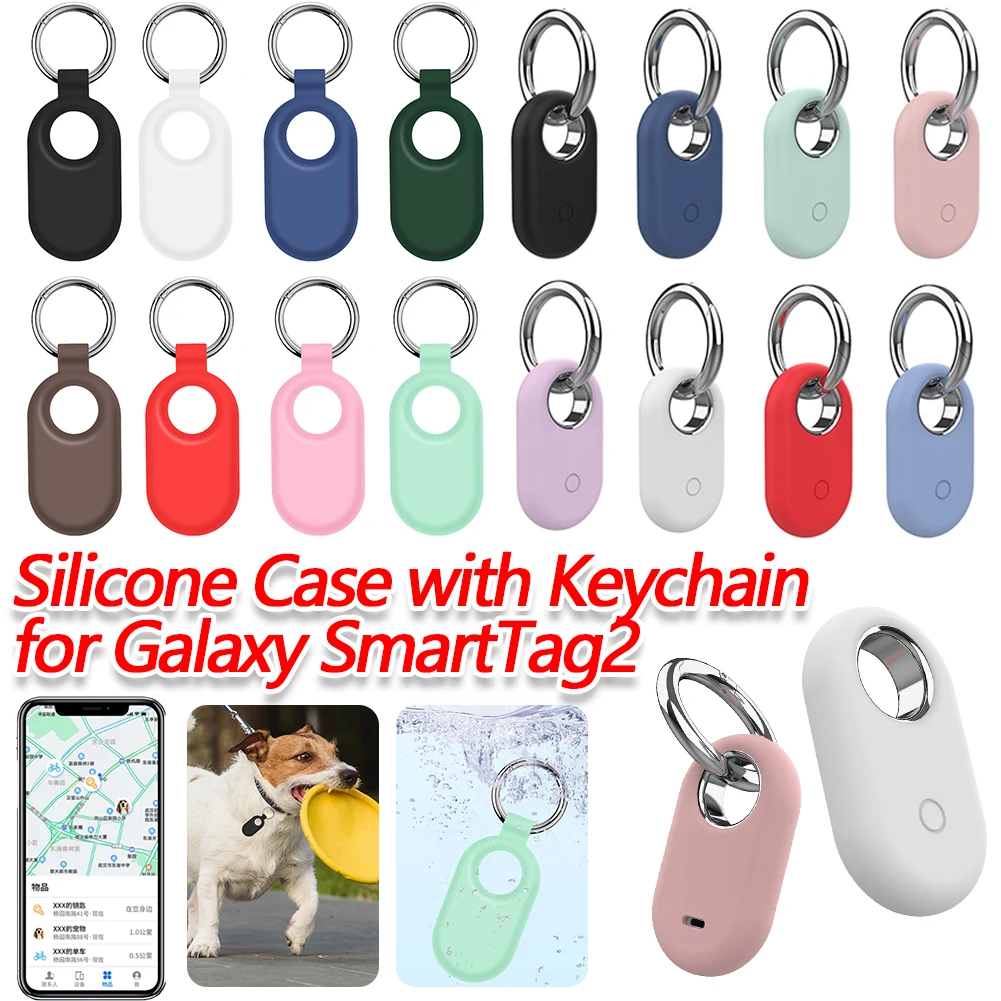 Силиконовый чехол для Samsung Galaxy SmartTag2, защитный чехол от царапин, чехол-накладка с защитой от падения, защитный чехол с брелоком для ключей
Силиконовый чехол для Samsung Galaxy SmartTag2, защитный чехол от царапин, чехол-накладка с защитой от падения, защитный чехол с брелоком для ключей