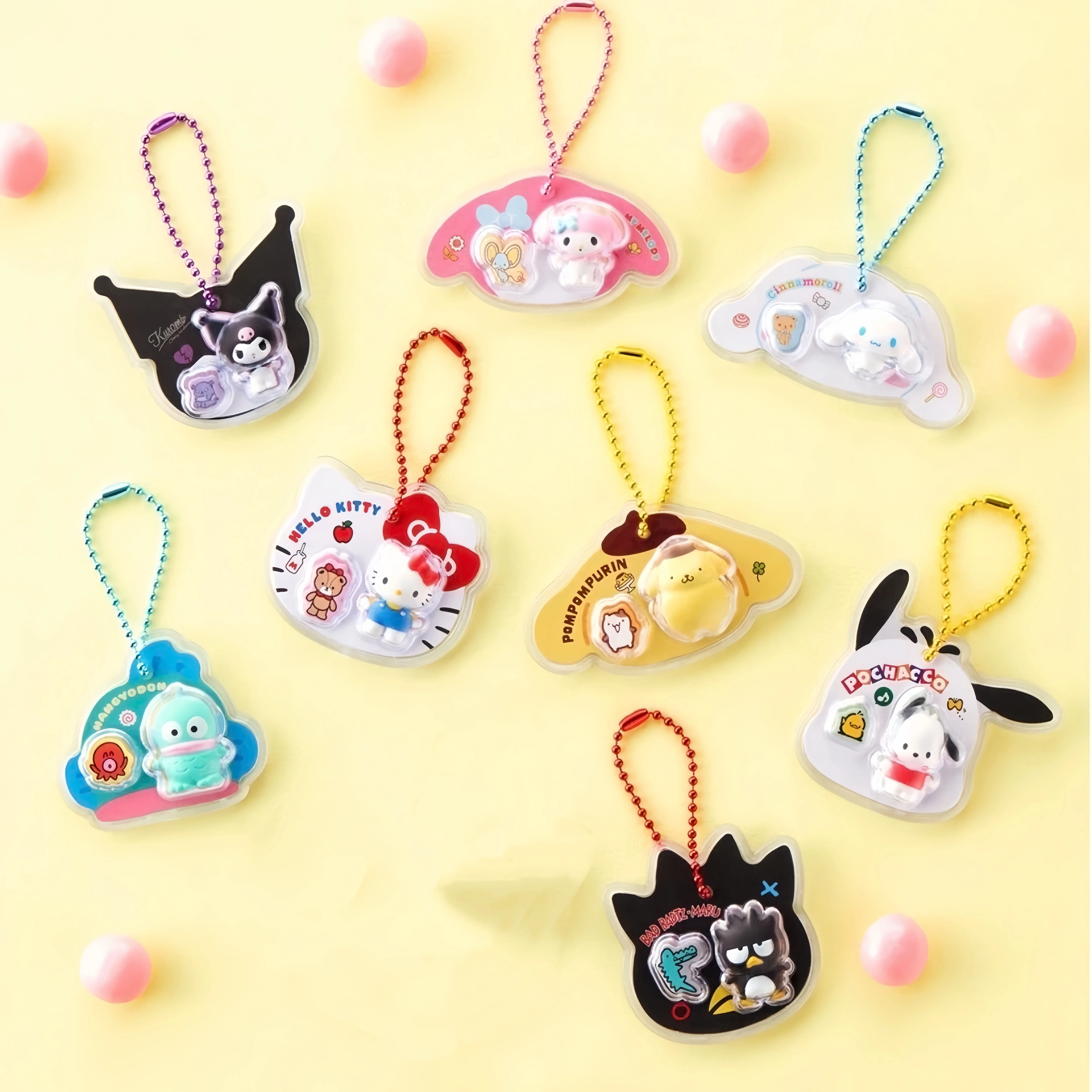Original Bandai Sanrio Mini Figure Pendant Blind Box Kitty Kuromi Cinnamoroll Anime Characters Cute Toy Gift
Original Bandai Sanrio Mini Figure Pendant Blind Box Kitty Kuromi Cinnamoroll Anime Characters Cute Toy Gift