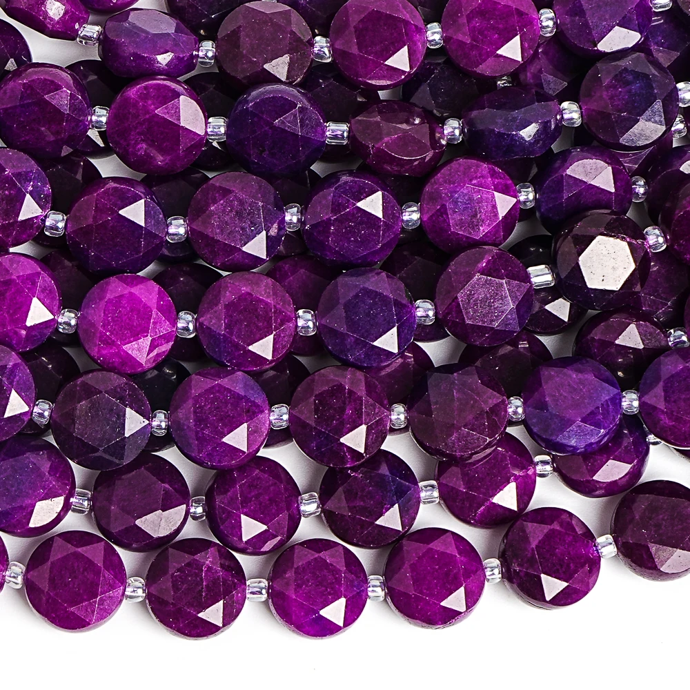Natural Purple Sugilite Stone Beads for Jewelry Making DIY Bracelet Necklace Accessories Energy Healing Power Stone Beads
Natural Purple Sugilite Stone Beads for Jewelry Making DIY Bracelet Necklace Accessories Energy Healing Power Stone Beads