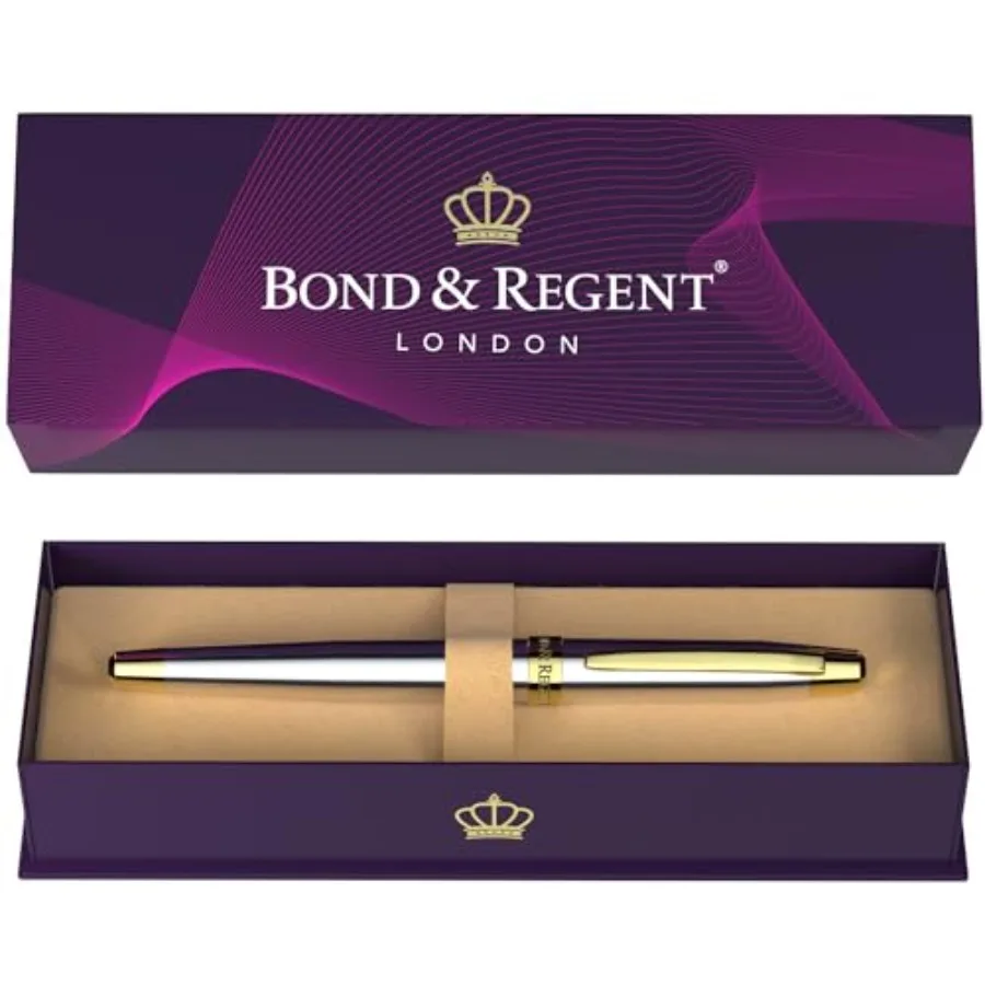 24 Karat Gold Luxury Rollerball Pen - Fancy Executive Professional Writing Gift Set for Men and Women, Nice Pens
24 Karat Gold Luxury Rollerball Pen - Fancy Executive Professional Writing Gift Set for Men and Women, Nice Pens