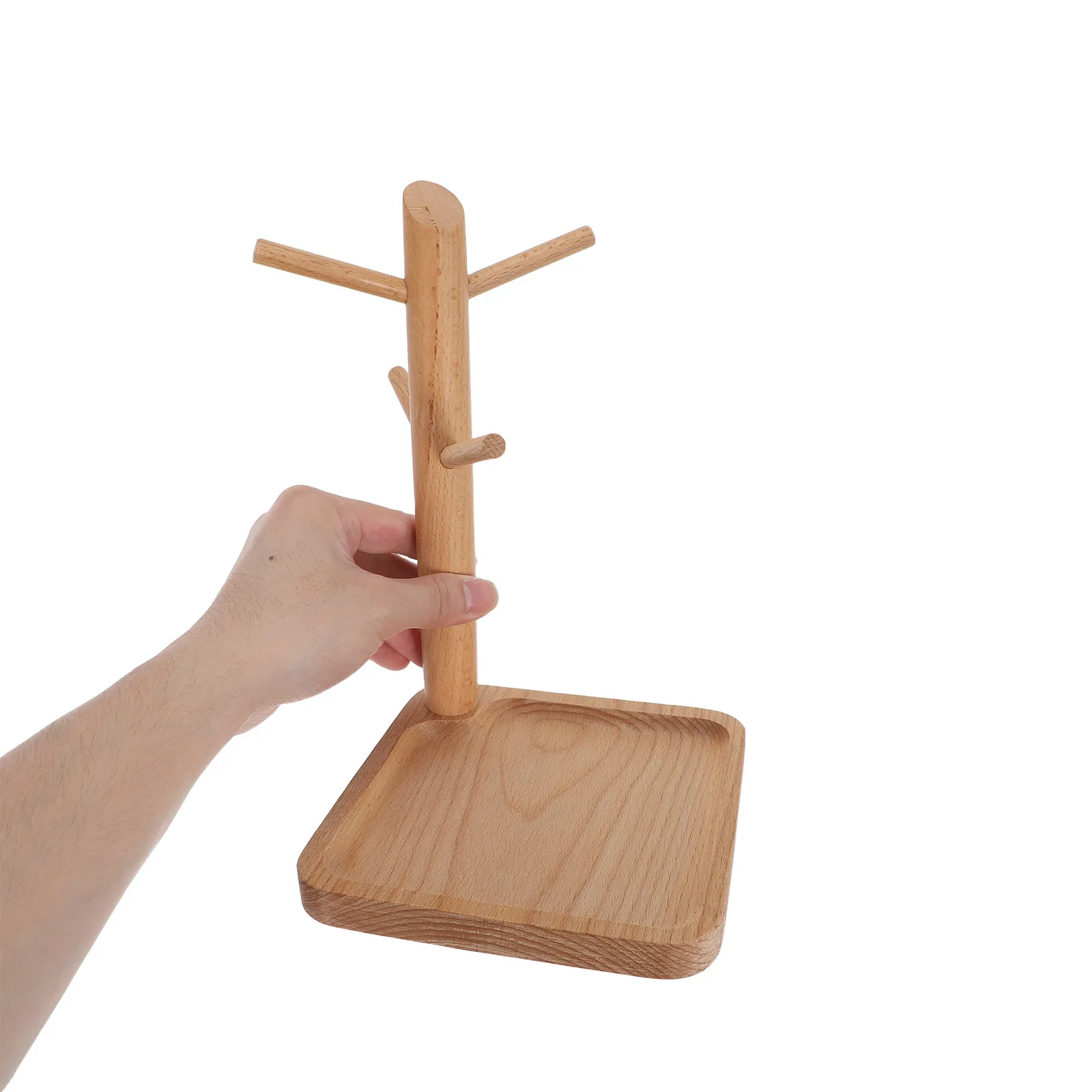 Wooden Key Jewelry Stand Tree Shape Display Holder for Necklaces Rings Bracelets Keys Phones Glasses Watches Perfumes Home Decor
Wooden Key Jewelry Stand Tree Shape Display Holder for Necklaces Rings Bracelets Keys Phones Glasses Watches Perfumes Home Decor