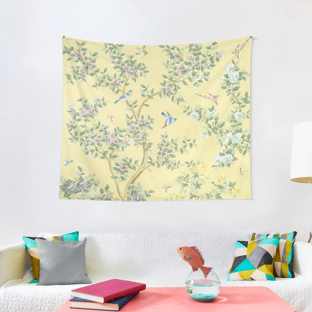 Sentir Le Soleil (Feel the Sunshine) Chinoiserie Tapestry Wall Hanging Decor Home Tapestry
Sentir Le Soleil (Feel the Sunshine) Chinoiserie Tapestry Wall Hanging Decor Home Tapestry