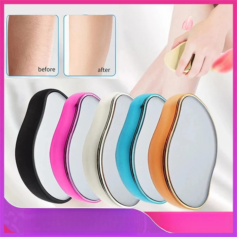 1-2pcsCrystal Physical Hair Removal Eraser Glass Hair Remover Painless Epilator Easy Cleaning Reusable Body Care Depilation Tool
1-2pcsCrystal Physical Hair Removal Eraser Glass Hair Remover Painless Epilator Easy Cleaning Reusable Body Care Depilation Tool