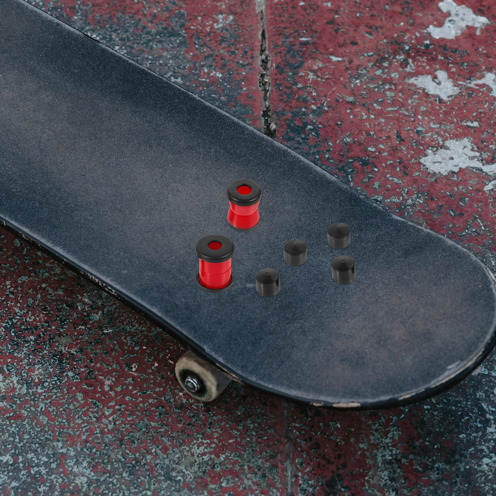 1 set 1 Set Skateboard Shock Absorber Pu Damping Gasket For Longboard Truck Replacement Vibration Reduction Bushings Skateboard 
1 set 1 Set Skateboard Shock Absorber Pu Damping Gasket For Longboard Truck Replacement Vibration Reduction Bushings Skateboard