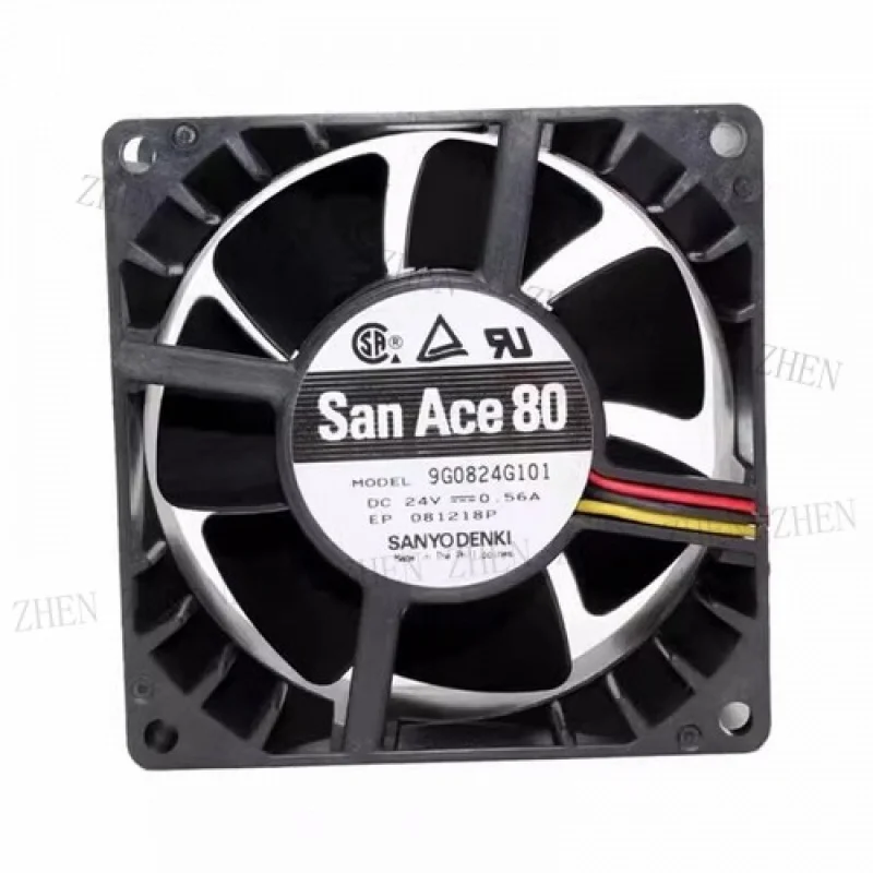 Y FOR SANYO 9G0824G101 8038 DC24V 0.56A 8CM 4-Wire Cooling Fan
Y FOR SANYO 9G0824G101 8038 DC24V 0.56A 8CM 4-Wire Cooling Fan
