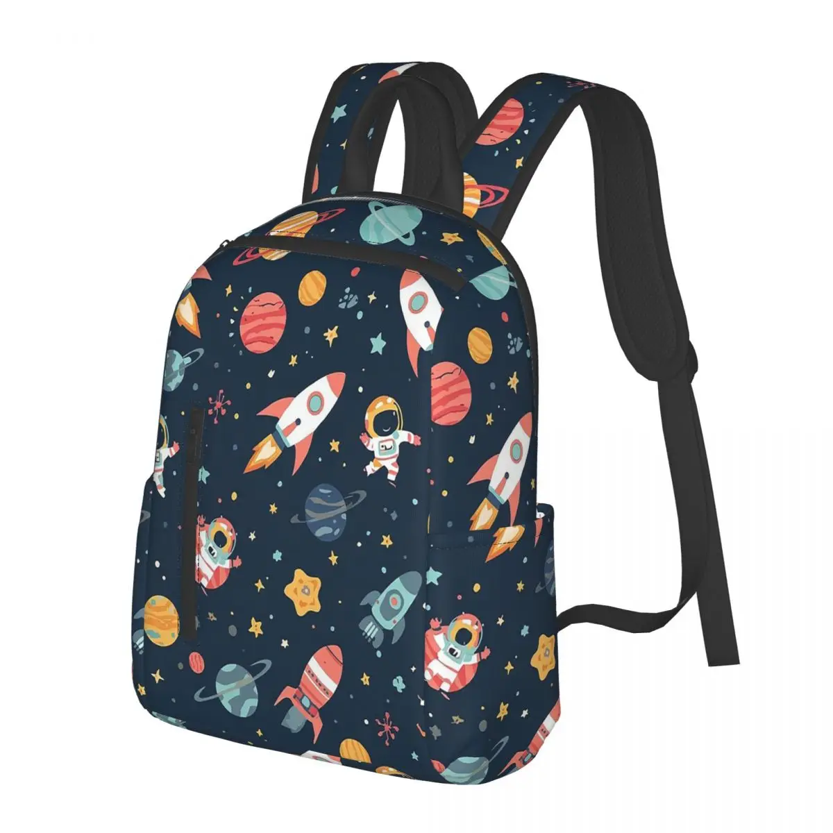 Space Adventure Planets And Rockets Student Backpack School Bag Hiking Travel Daypack for Boys Girls Bookbag Shoulder Bags
Space Adventure Planets And Rockets Student Backpack School Bag Hiking Travel Daypack for Boys Girls Bookbag Shoulder Bags
