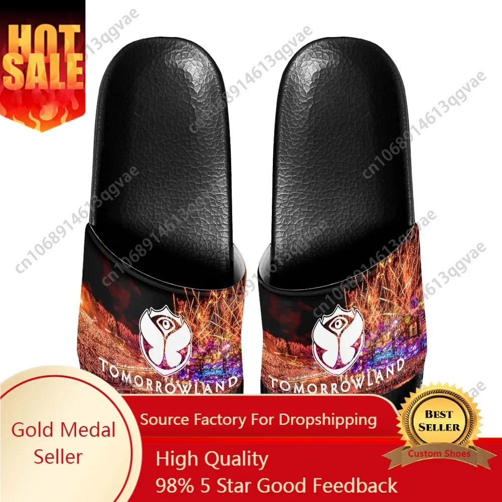 Tomorrowland Flag Music Festival Slippers Home Water Shoes Men Women Teenagers Beach Pool Sandals Custom Made Summer Slipper
Tomorrowland Flag Music Festival Slippers Home Water Shoes Men Women Teenagers Beach Pool Sandals Custom Made Summer Slipper