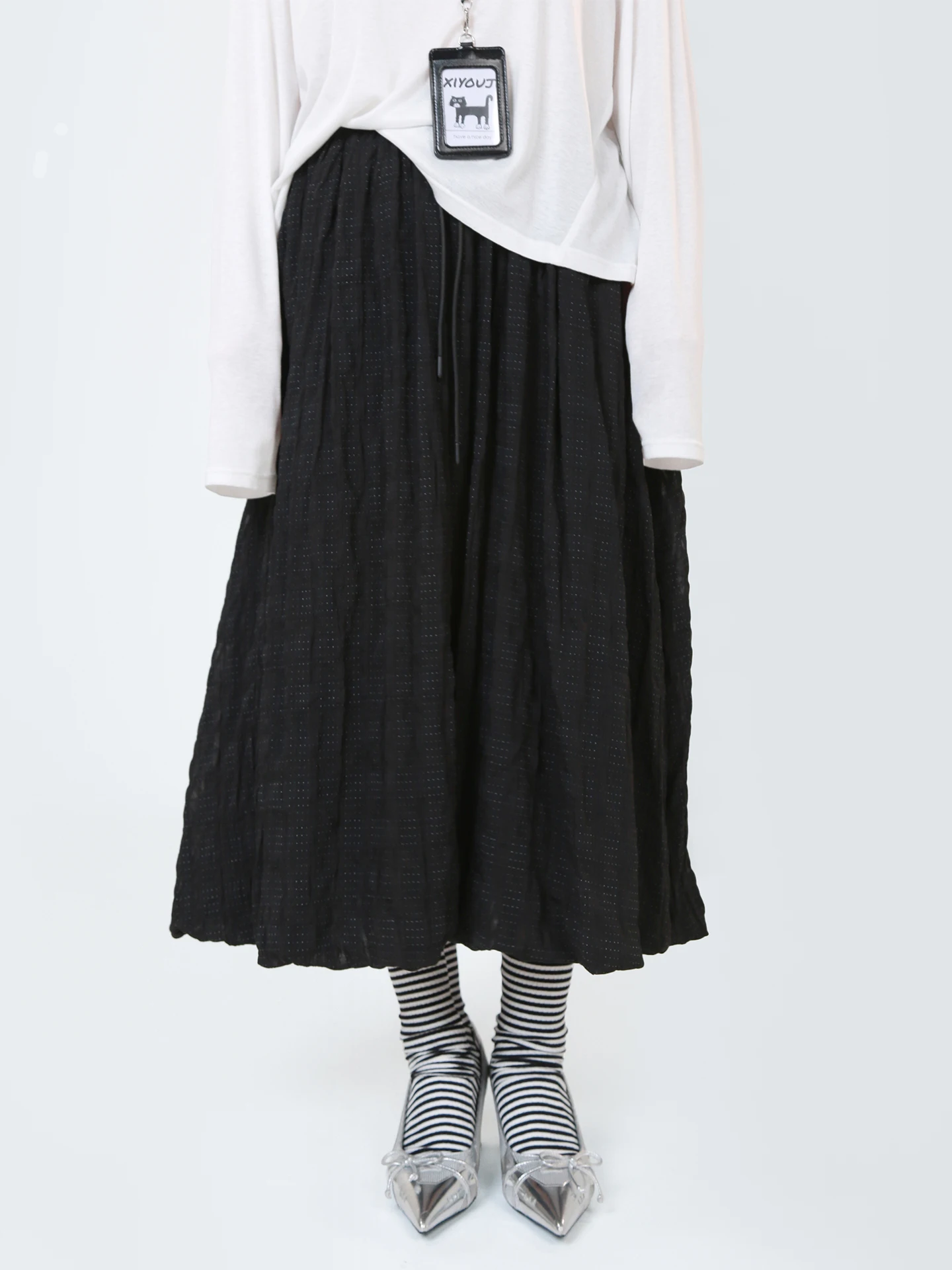 Original Summer 2026 Women's High Waist A-Line Skirt Puffy Half-length Skirts Folded Anti-Wrinkle Casual Skirts for All Ages
Original Summer 2026 Women's High Waist A-Line Skirt Puffy Half-length Skirts Folded Anti-Wrinkle Casual Skirts for All Ages