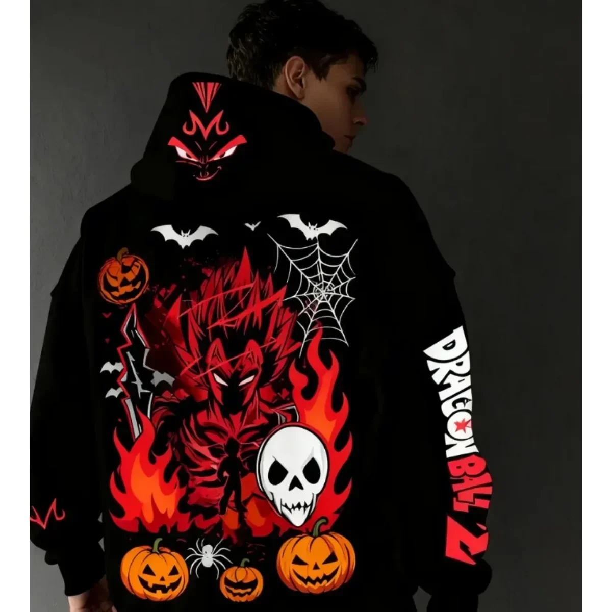 Dragon Ball Хэллоуин 2025 трендовый свитер с капюшоном Explosion Bandai Модный тренд Повседневная уличная толстовка с капюшоном Ghost Y2K Harajuku унисекс
Dragon Ball Хэллоуин 2025 трендовый свитер с капюшоном Explosion Bandai Модный тренд Повседневная уличная толстовка с капюшоном Ghost Y2K Harajuku унисекс