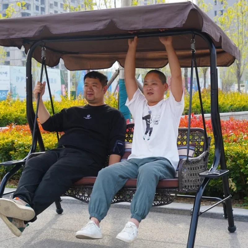 Outdoor courtyard household wrought iron swing, indoor and outdoor garden, villa rocking chair, small courtyard Internet
Outdoor courtyard household wrought iron swing, indoor and outdoor garden, villa rocking chair, small courtyard Internet