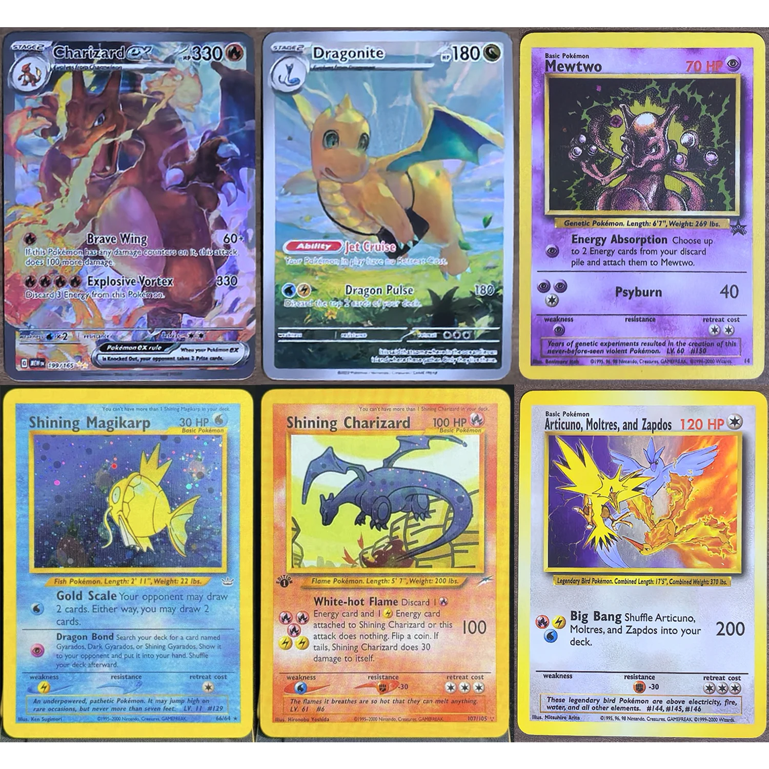 Diy English PTCG Charizard Dragonite Mewtwo Refracted Color Flash Card Giratina Classic Anime Collection Card Toy
Diy English PTCG Charizard Dragonite Mewtwo Refracted Color Flash Card Giratina Classic Anime Collection Card Toy