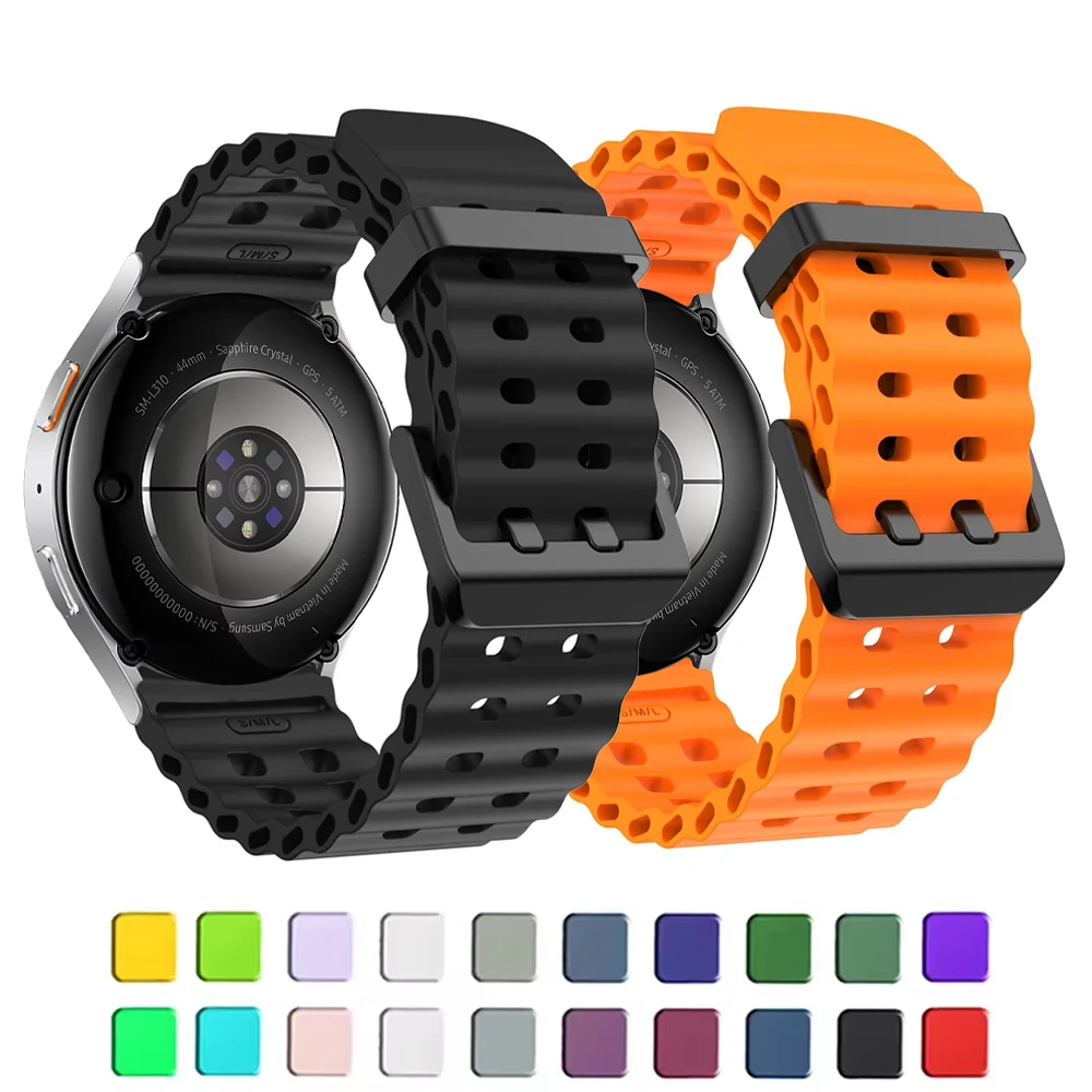 Band for Samsung Galaxy Watch 7/6/5 Pro/4 classic 40mm 44mm Sport Silicone No Gaps wrist correa Bracelet Galaxy Watch 7 2030
Band for Samsung Galaxy Watch 7/6/5 Pro/4 classic 40mm 44mm Sport Silicone No Gaps wrist correa Bracelet Galaxy Watch 7 2030