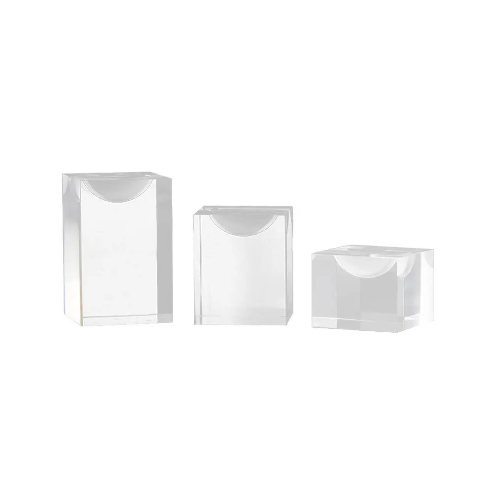 3Pcs Ring Stands Acrylic Clear Jewelry Holder Display Rack Organizer for Home Dresser Countertop Showcase Jewelry Storage
3Pcs Ring Stands Acrylic Clear Jewelry Holder Display Rack Organizer for Home Dresser Countertop Showcase Jewelry Storage