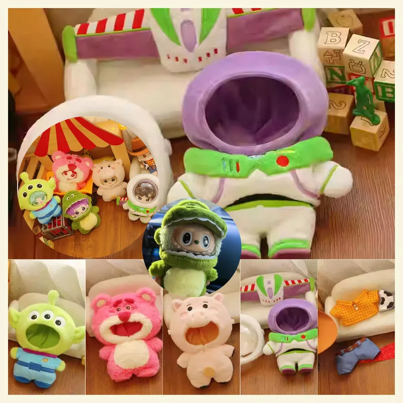 15cm Disney Buzz Lightyear Clothes Set Labubu Glue Doll Transformed Hug Dragon Blind Box Labubu Clothes Replacement Accessories
15cm Disney Buzz Lightyear Clothes Set Labubu Glue Doll Transformed Hug Dragon Blind Box Labubu Clothes Replacement Accessories