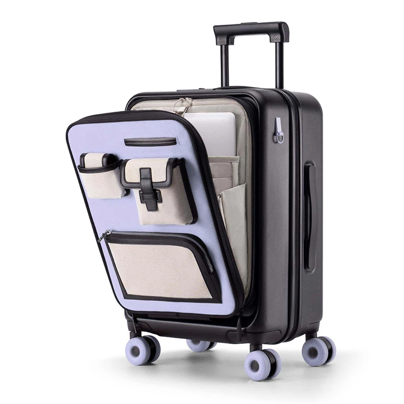 Fashion 20Inch Front Opening Carry On Suitcase with Spinner Wheels & TSA Lock Multiple Pockets Business Side Opening Lid Luggage
Fashion 20Inch Front Opening Carry On Suitcase with Spinner Wheels & TSA Lock Multiple Pockets Business Side Opening Lid Luggage