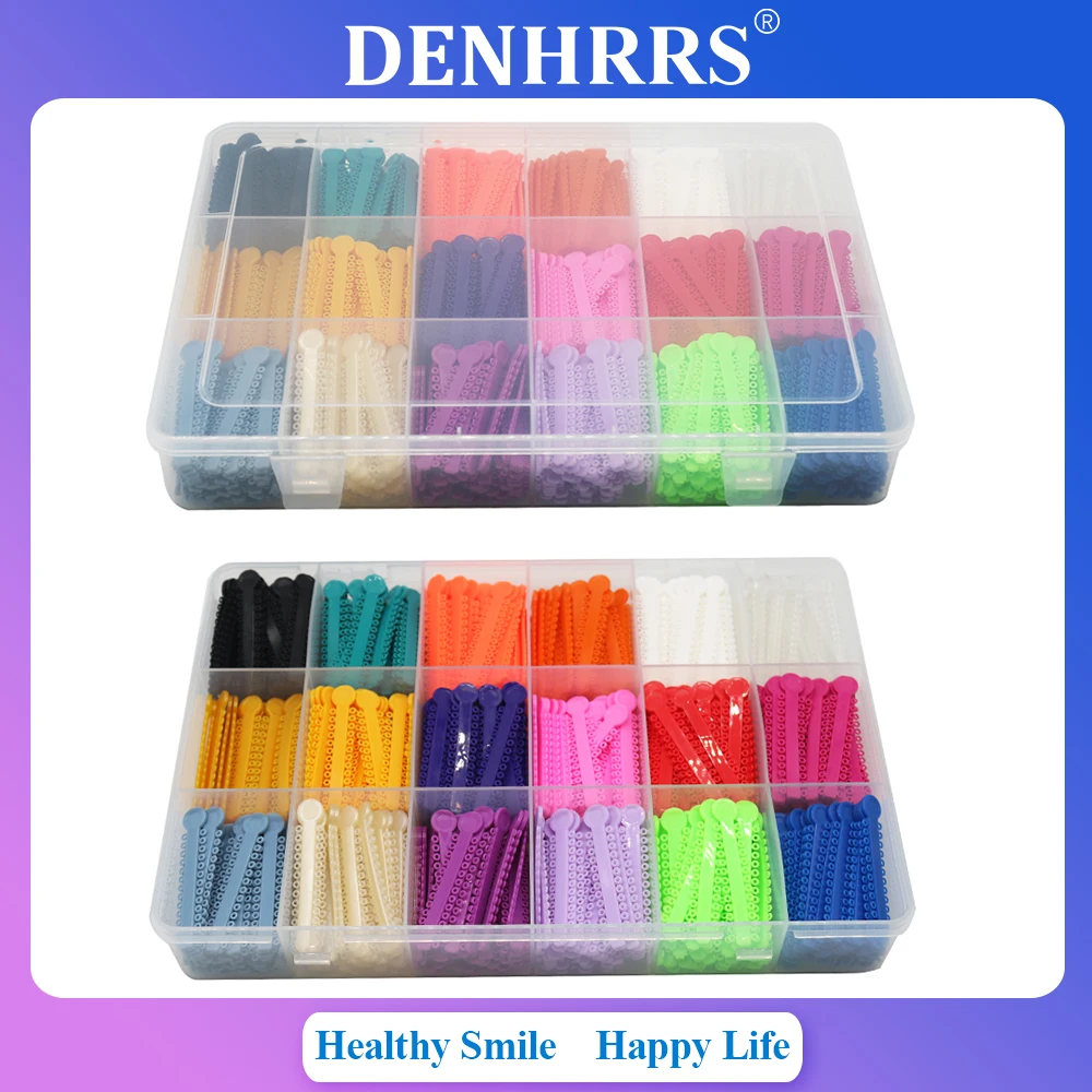 1Box Orthodontic Dental Mixed Color I type Ligature Rubber Tie Packed With 18 Hole Plastic Box
1Box Orthodontic Dental Mixed Color I type Ligature Rubber Tie Packed With 18 Hole Plastic Box