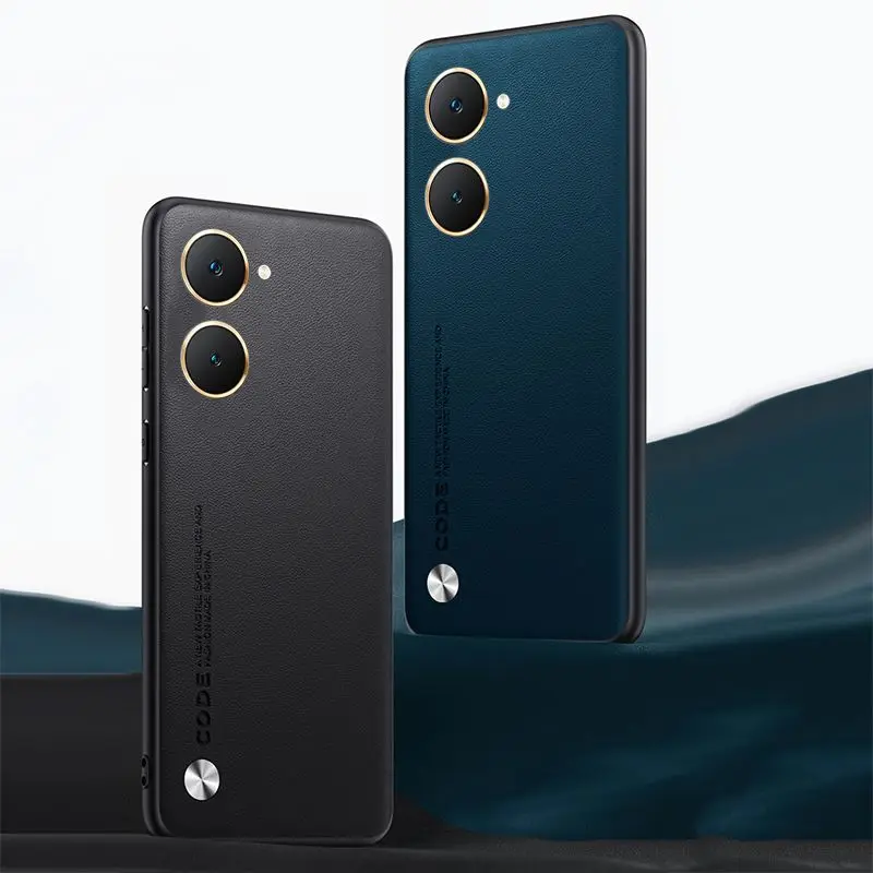 Skinlee For VIVO Y03 4G Case Solid Color Leather Soft Border Shockproof Cover For VIVO Y02 Y02A Back Shell
Skinlee For VIVO Y03 4G Case Solid Color Leather Soft Border Shockproof Cover For VIVO Y02 Y02A Back Shell