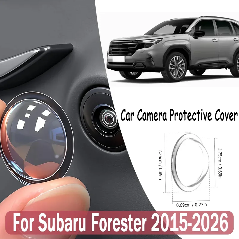 For Subaru Forester 2015-2026 2Pcs 360° Rear View Camera Cover, Anti-Scratch PC Film, Waterproof Dustproof Protector
For Subaru Forester 2015-2026 2Pcs 360° Rear View Camera Cover, Anti-Scratch PC Film, Waterproof Dustproof Protector