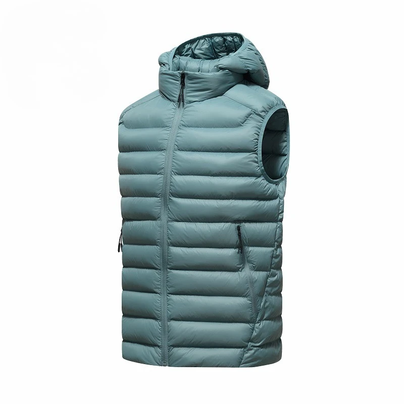 Lightweight Sleeveless Puffer Jacket Men Hooded Windproof Vest Jackets Nylon Waterproof Windbreaker Insulated Quilted Waistcoat
Lightweight Sleeveless Puffer Jacket Men Hooded Windproof Vest Jackets Nylon Waterproof Windbreaker Insulated Quilted Waistcoat