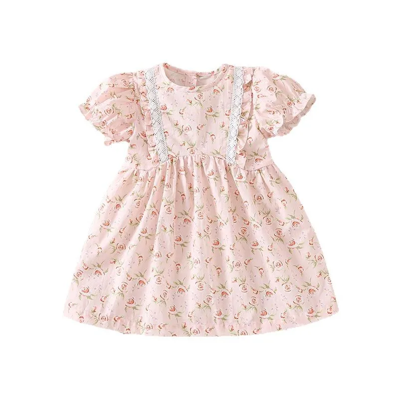 Girls Summer Spanish Style Floral Print Dress Cotton Lightweight Cute Princess Ruffle Trim Sweet Casual Holiday Dress for Kids
Girls Summer Spanish Style Floral Print Dress Cotton Lightweight Cute Princess Ruffle Trim Sweet Casual Holiday Dress for Kids