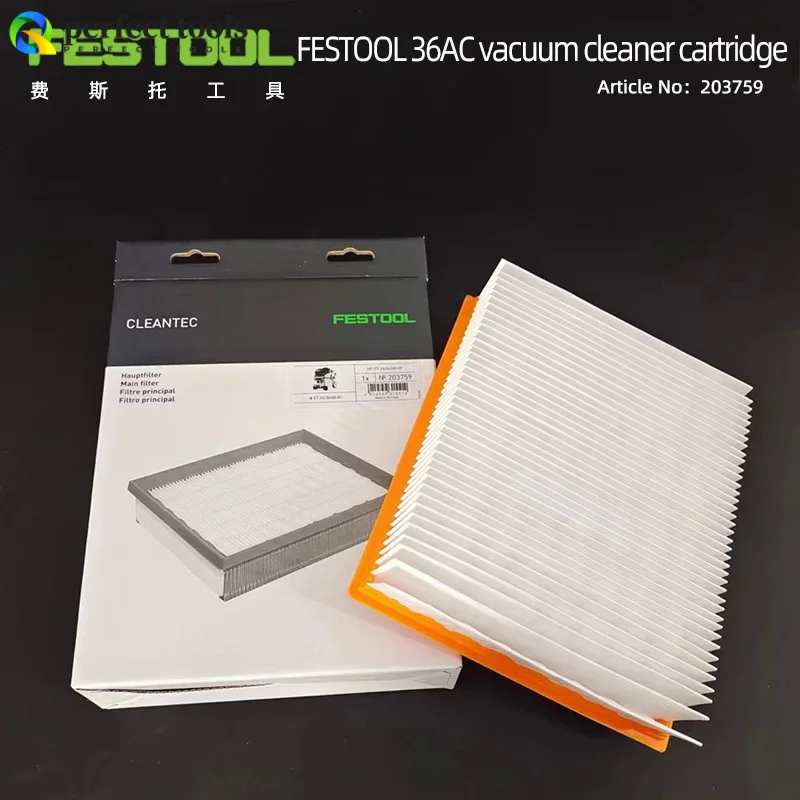 Air Filter 36AC Dust Collector Filter Element Vacuum Cleaner Sandpaper Machine Air Grid Original German FESTOOL Vacuum Cleaner
Air Filter 36AC Dust Collector Filter Element Vacuum Cleaner Sandpaper Machine Air Grid Original German FESTOOL Vacuum Cleaner