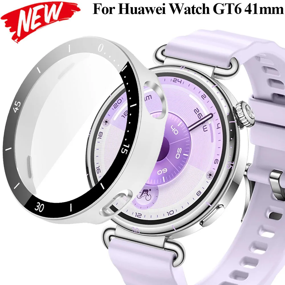 Tempered Glass Film+Case For Huawei Watch GT6 41mm Official Scale Screen Glass Protective Shell For Huawei Watch GT6 41mm Cover
Tempered Glass Film+Case For Huawei Watch GT6 41mm Official Scale Screen Glass Protective Shell For Huawei Watch GT6 41mm Cover
