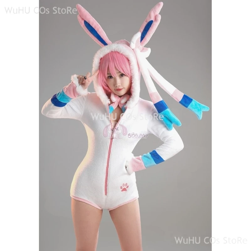 Derivative Sexy Fluffy Hooded Bodysuit Deep V Kawaii One Piece Romper with Choker and Socks Cosplay Costume
Derivative Sexy Fluffy Hooded Bodysuit Deep V Kawaii One Piece Romper with Choker and Socks Cosplay Costume