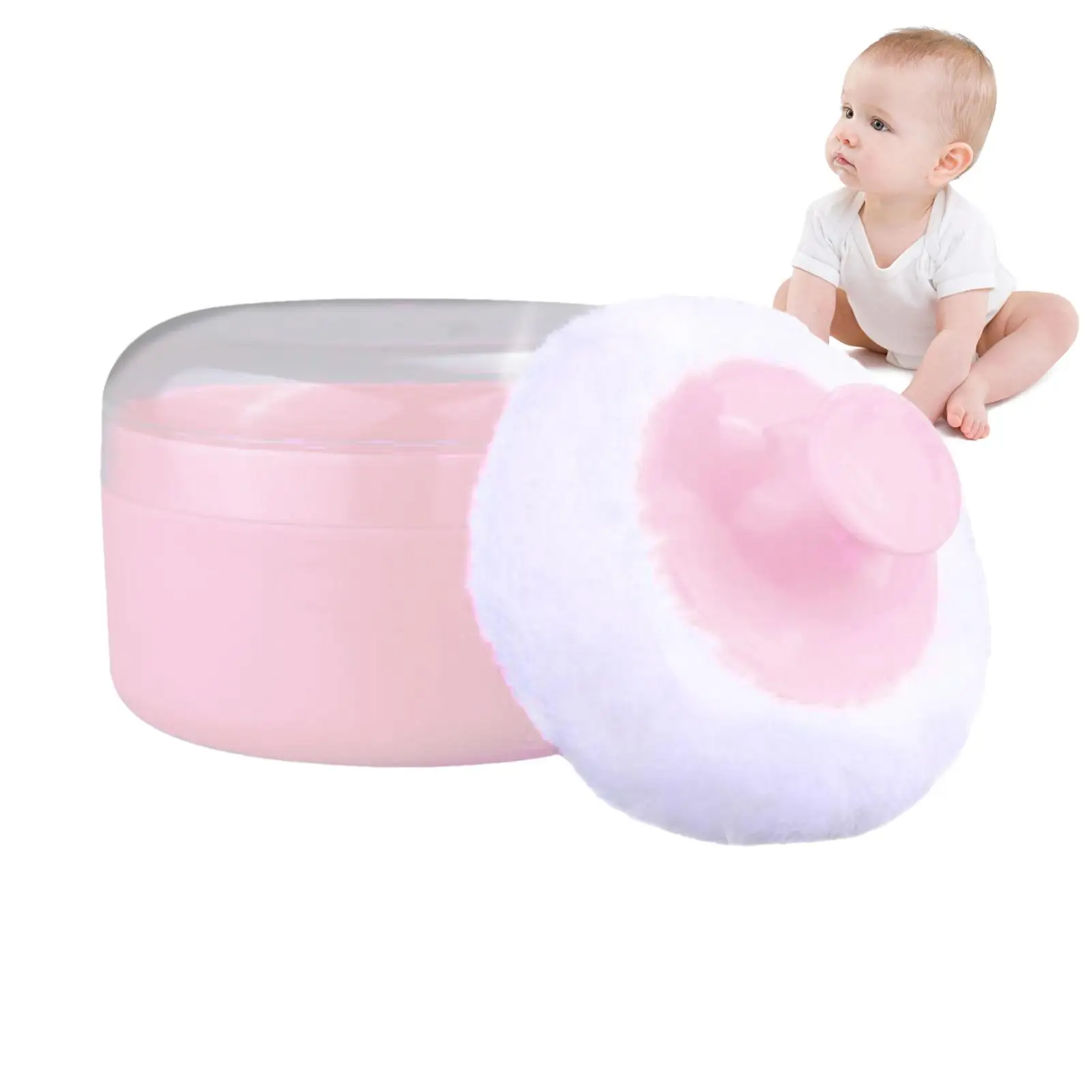 Powder Puff Container Dry Powder Puff Box Sponge Storage Box Applicator Holder For Travel Daily Caregivers Home Face Under Arms
Powder Puff Container Dry Powder Puff Box Sponge Storage Box Applicator Holder For Travel Daily Caregivers Home Face Under Arms