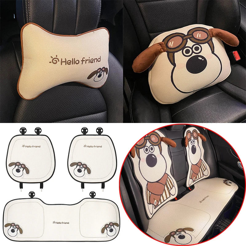 Snoopy подушка для автомобильного сиденья, набор подголовников, аниме, универсальная цельная женская подушка для автомобильного сиденья, вентиляция, дышащая крутая подушка
Snoopy подушка для автомобильного сиденья, набор подголовников, аниме, универсальная цельная женская подушка для автомобильного сиденья, вентиляция, дышащая крутая подушка