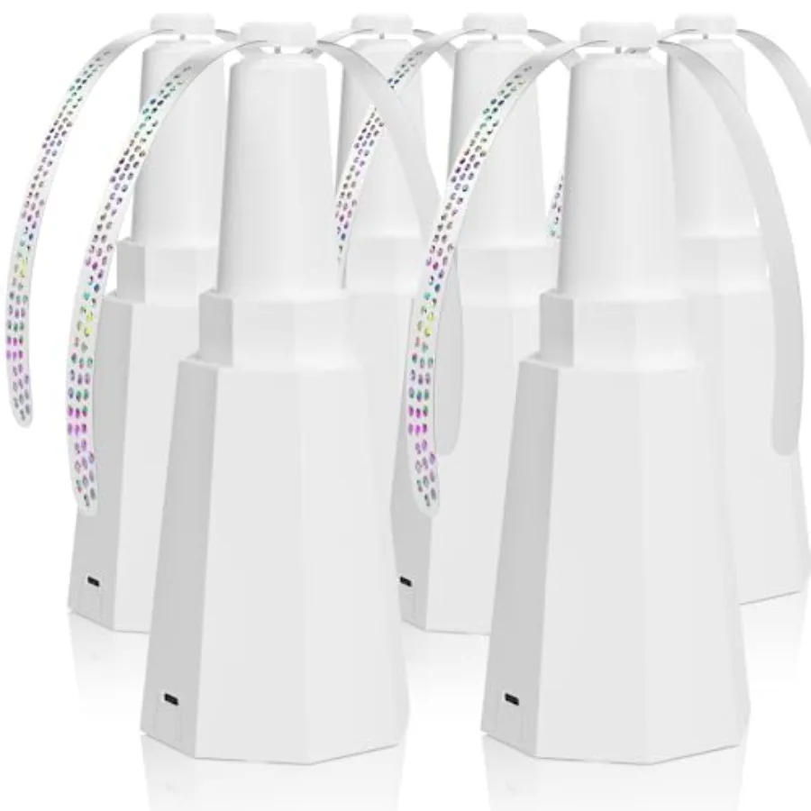 6-Pack Rechargeable Fly Fans for Tables Up to 10-Hour Working Time, Indoor Outdoor Mute Food Fans to Keep Flies Away, Retractab
6-Pack Rechargeable Fly Fans for Tables Up to 10-Hour Working Time, Indoor Outdoor Mute Food Fans to Keep Flies Away, Retractab