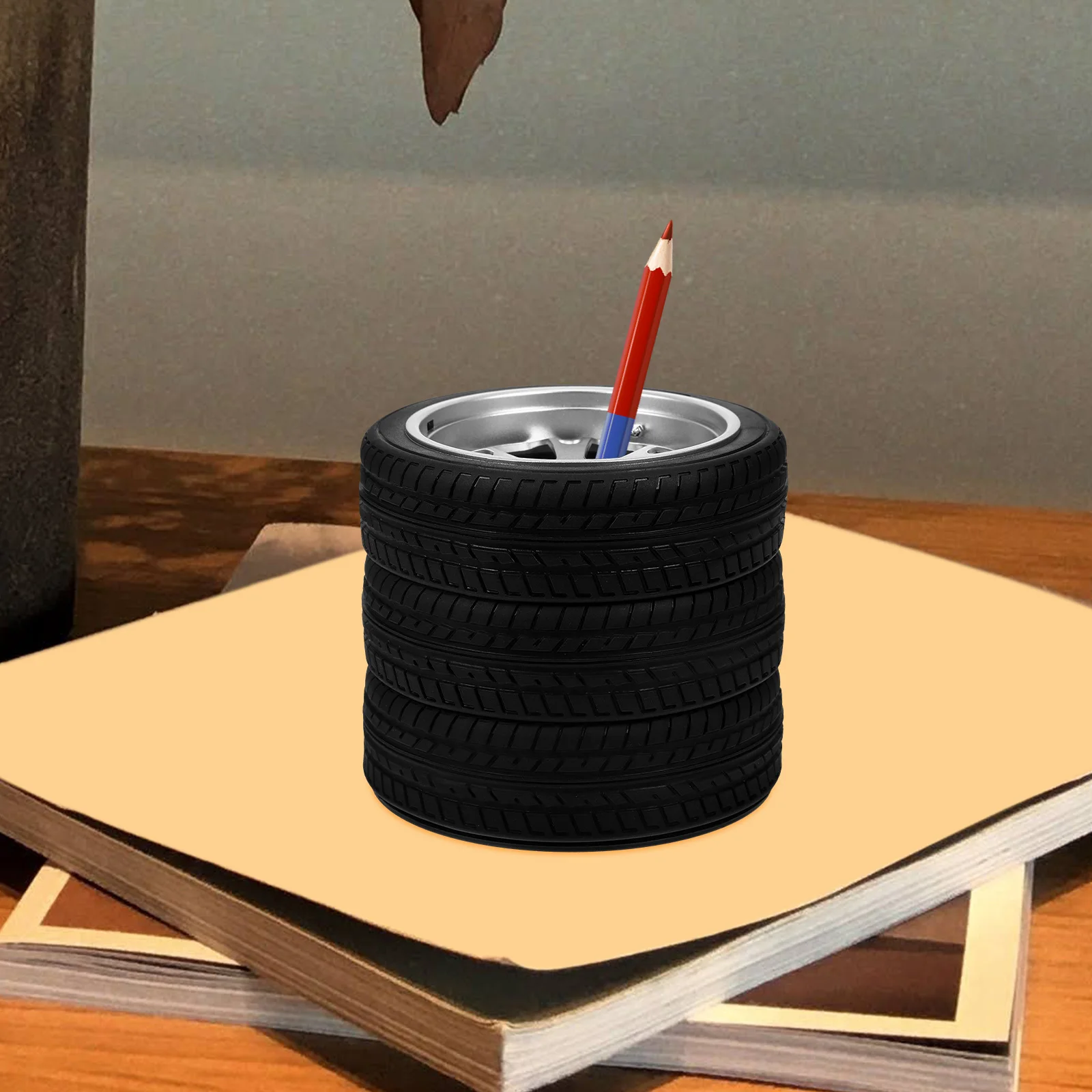 Stylish Tyre Pen Holder PVC Material Desk Office Storage Pencil Home Decoration Gift Idea
Stylish Tyre Pen Holder PVC Material Desk Office Storage Pencil Home Decoration Gift Idea