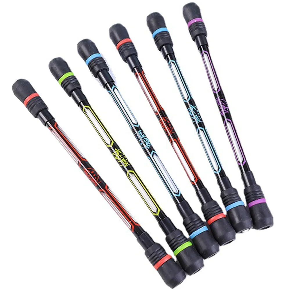 12Pcs Finger Rotating Pen with Embedded Steel Balls for Balance Training Hand Eye Coordination Students Adults Relieve Boredom
12Pcs Finger Rotating Pen with Embedded Steel Balls for Balance Training Hand Eye Coordination Students Adults Relieve Boredom