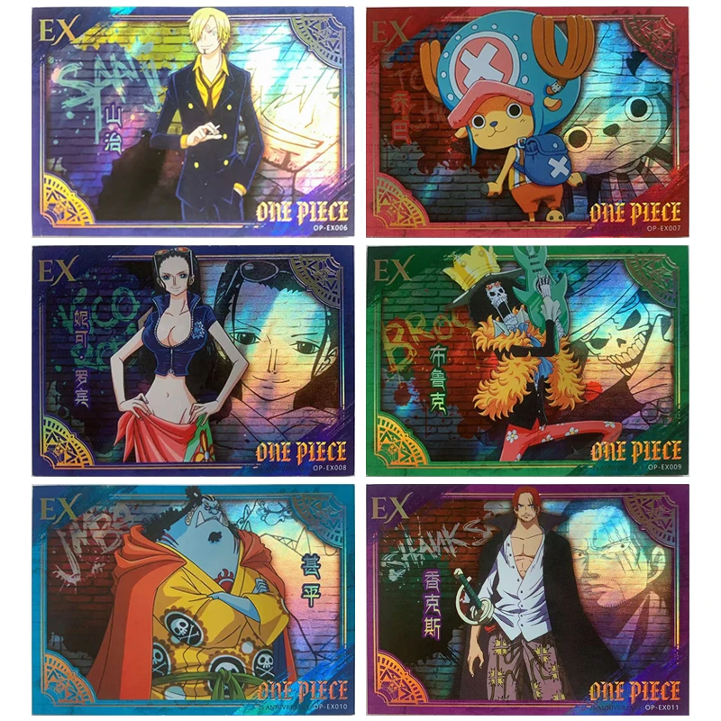 Japanese Anime One Piece Monkey D. Luffy Franky Roronoa Zoro Nami Collectible Cards Christmas Birthday Gifts Children's Toys
Japanese Anime One Piece Monkey D. Luffy Franky Roronoa Zoro Nami Collectible Cards Christmas Birthday Gifts Children's Toys