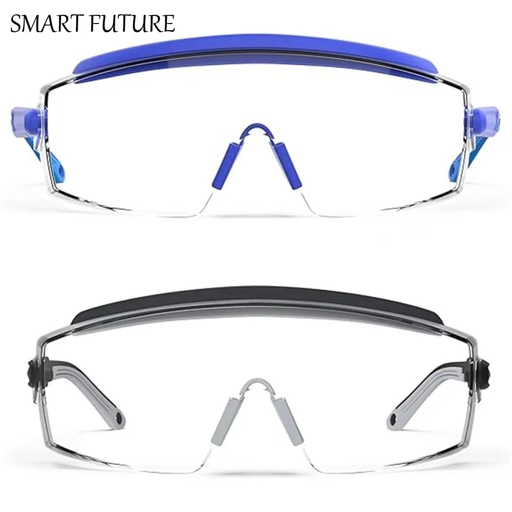 Anti Fog Dust Safety Goggles Clear Anti-Splash Industry Chemical Eyeglasses Blocking UV Adjustable Frame Eye Protection Glasses
Anti Fog Dust Safety Goggles Clear Anti-Splash Industry Chemical Eyeglasses Blocking UV Adjustable Frame Eye Protection Glasses